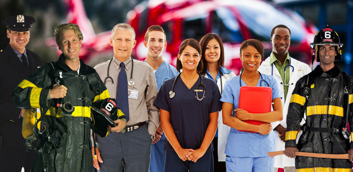 Happy First Responders